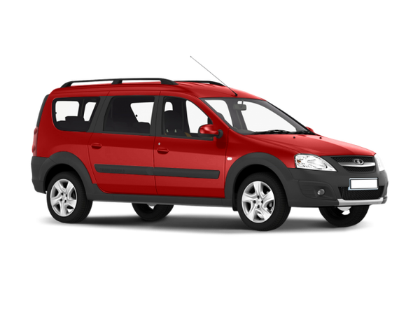Lada Largus Cross 5 мест Цвет: Красный Огненно-красный