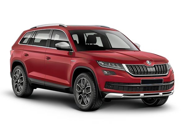 Skoda Kodiaq Scout Цвет: Красный